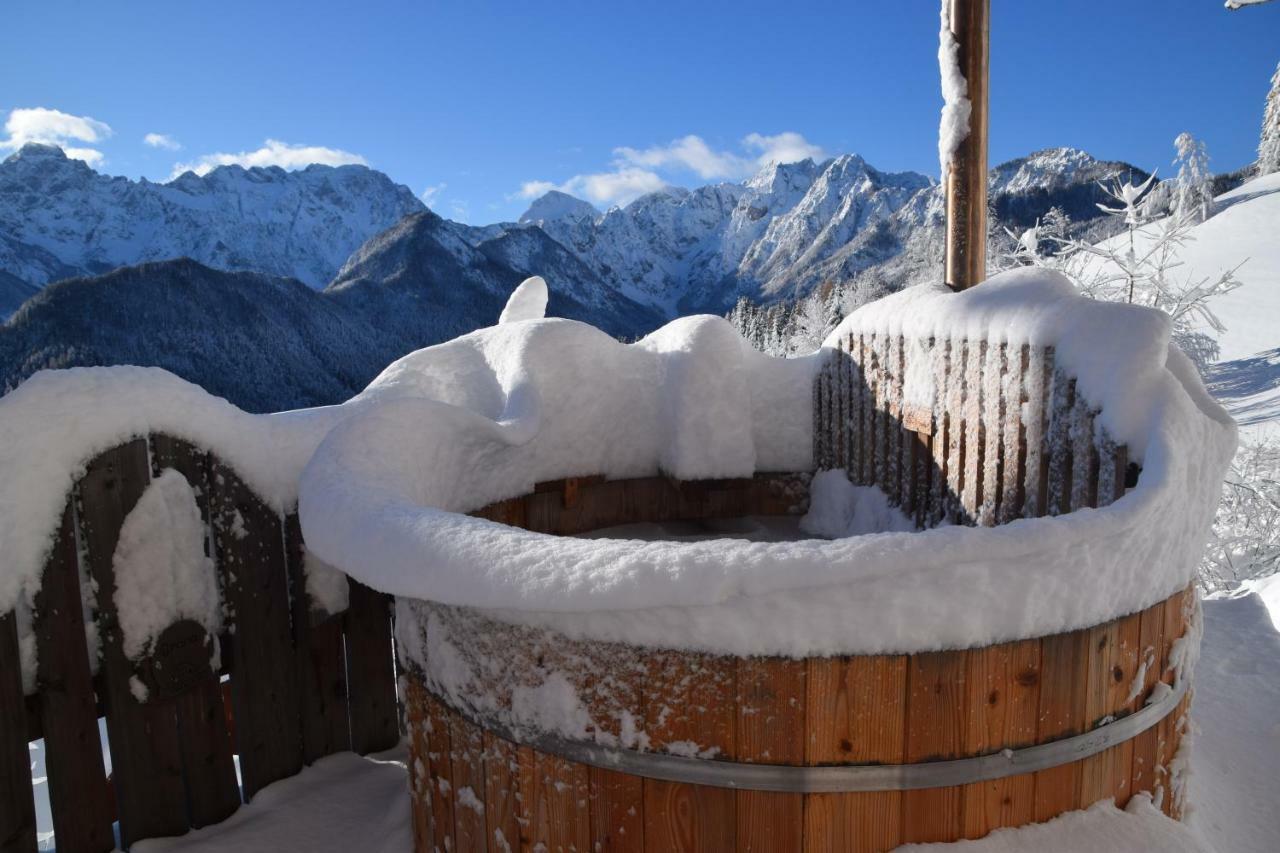 Holiday Chalet "Alpine Dreams" With Private Wellness Solčava Exterior foto